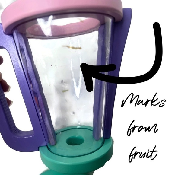 Butterflies KidKraft Smoothie Toy Blender Wooden Fruit Set - Picture 7 of 8